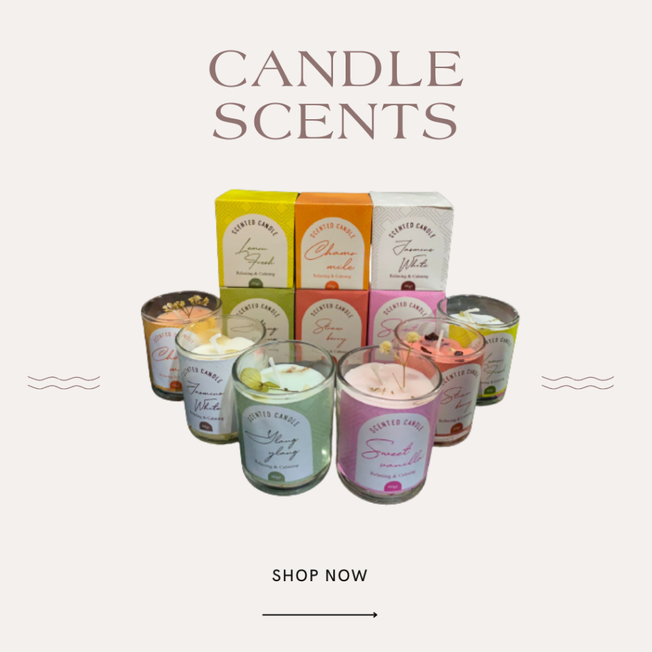 Kanzo - Lilin Aromatherapy Premium / Scented Candle 60gr / Lilin Aromatherapy Vegetable Natural