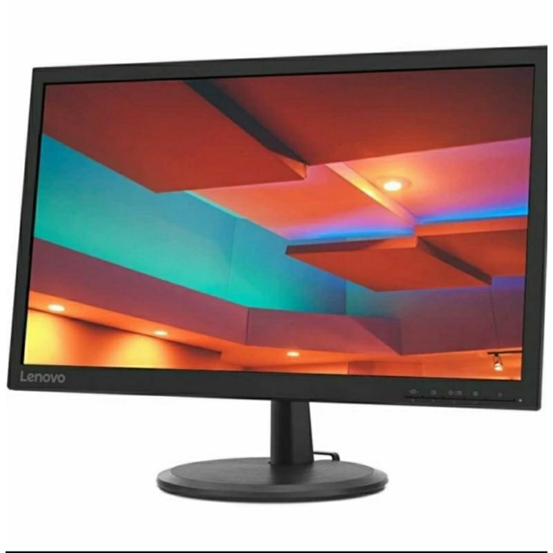 Led monitor Lenovo D22-20 22 inc 75Hz fullhd resolusi1920x1080p+Hdmi mantap