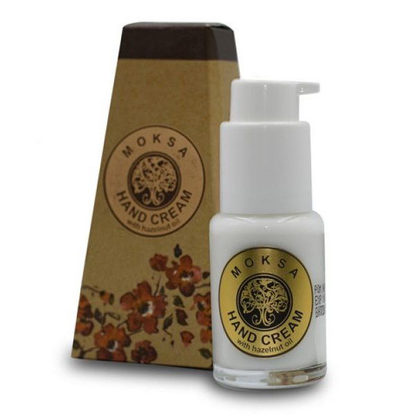MOKSA Hand Cream with Hazelnut Oil 30ml