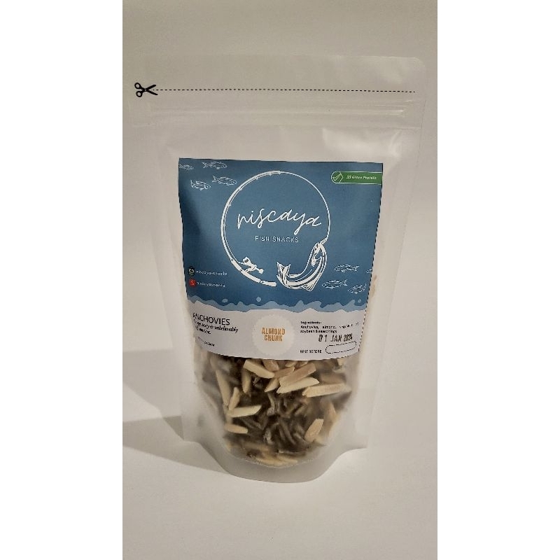 

Fish Snack from Taiwan (Anchovies Almond Chunk)