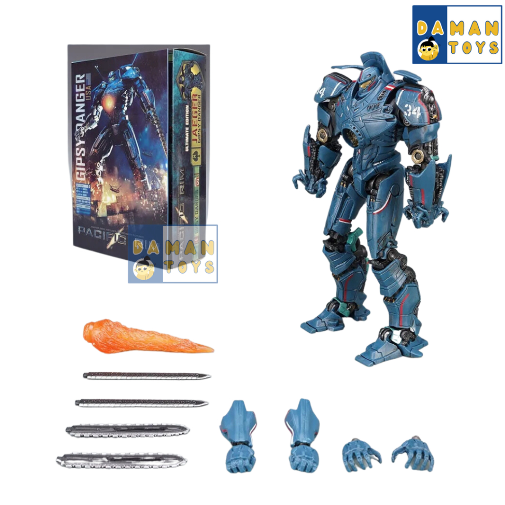 Action Figure Pacific Rim Neca Gipsy Dancer Robot