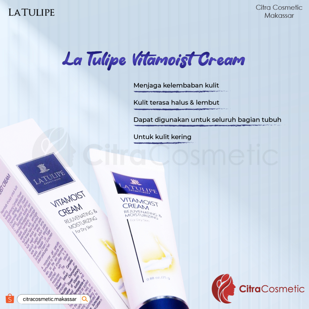 La Tulipe Vitamoist Cream 25 Gr