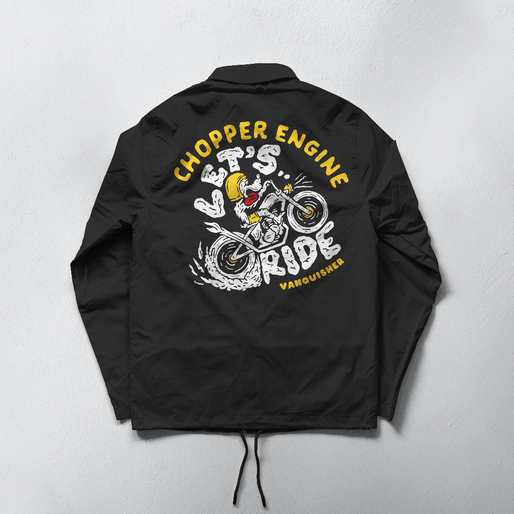 Under Pressure Coach jacket copper