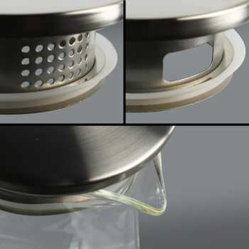 TD-DA1 BORREY Teko Pitcher Teh Chinese Teapot Glass 1500ml - BRO-046