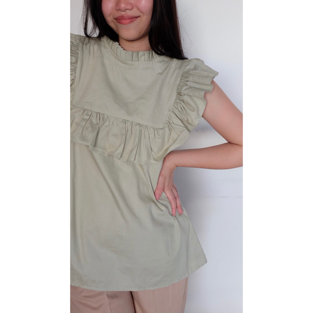 KOOZEE - LOLLY SHIRT - ATASAN BAJU SHIRT WANITA