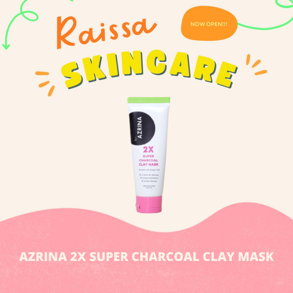 AZRINA 2X SUPER CHARCOAL CLAY MASK 25ML