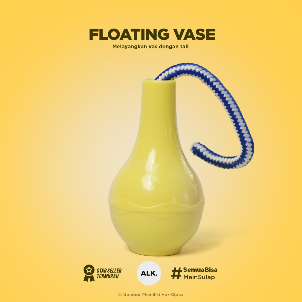 Levitating Vase - Alat Sulap Vas melayang  - Sulap vas - sulap botol vas