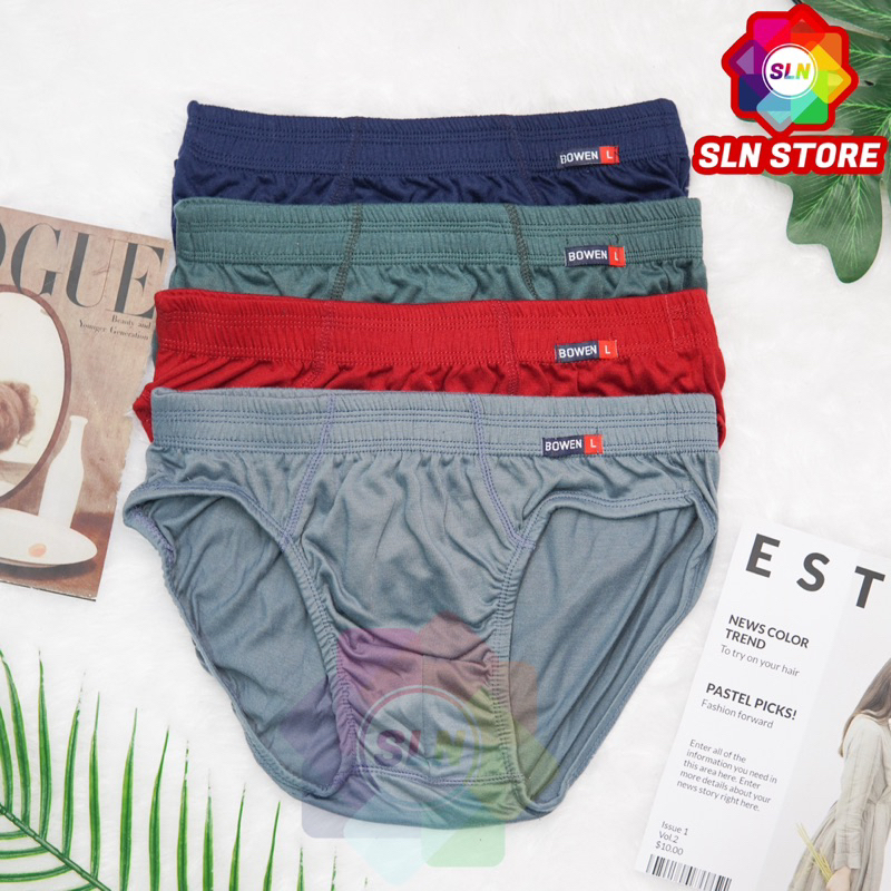 CELANA DALAM BASIC PRIA BOWEN BRIEF CD LAKI - LAKI SPORTY LEMBARAN (ECER)