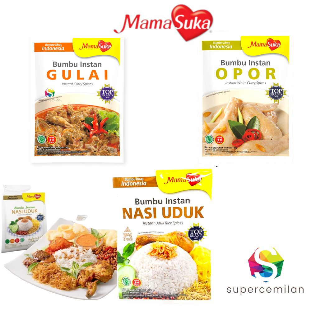 Mamasuka Bumbu Instan Nasi Uduk / Opor / Gulai