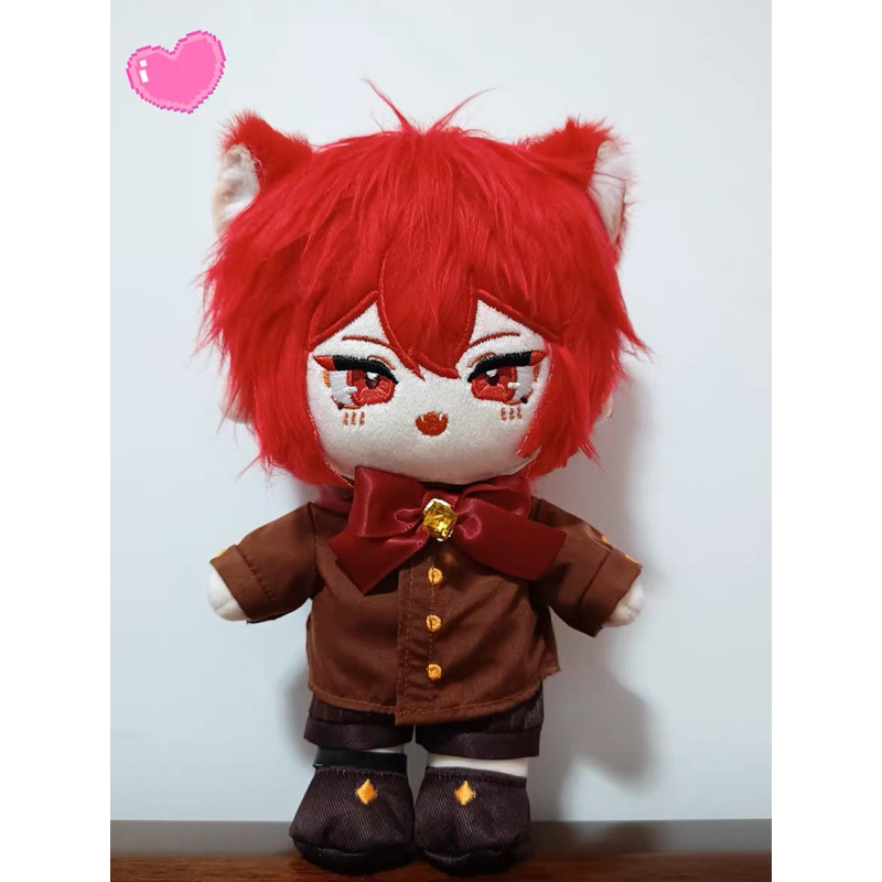 fanmerch boneka diluc ragnvindr 20cm ready stock