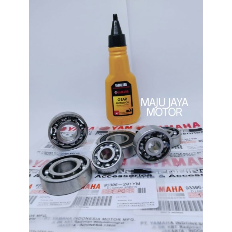 Bearing Rasio Gardan 6pch+oli Gardan Yamaha Mio m3 Mio Soul Gt 125 Fino fi 125 Mio Z 125