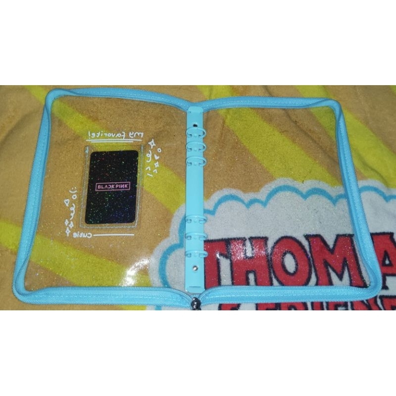 

Binder A5 ZIPPER GLITTER "My Favorite" Pocket
