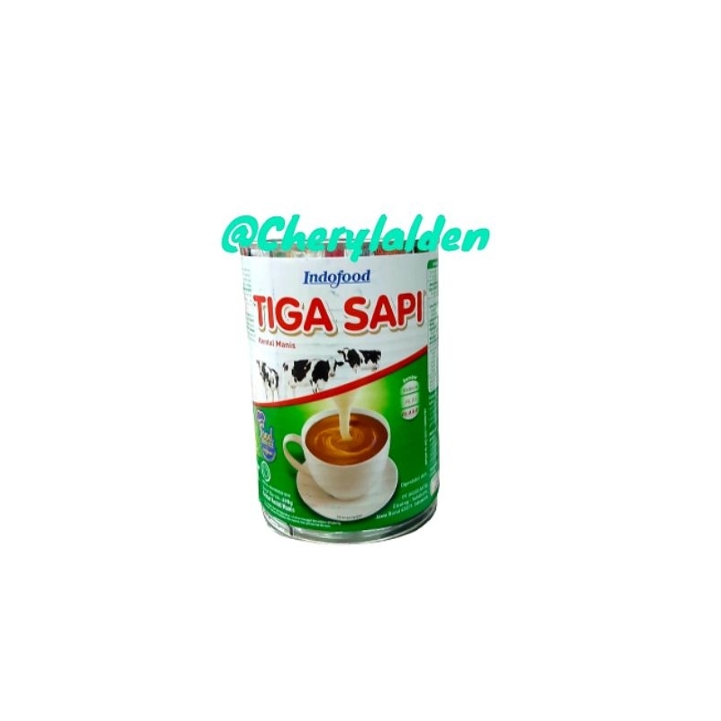 

❤️Chery❤️ Indofood Tiga Sapi //susu kental manis 490g