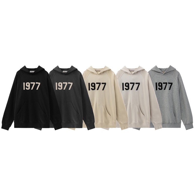 1977 Fear of God Hoodie Essentials Jacket Unisex FOG Sweater Staunch Drool Streetwear