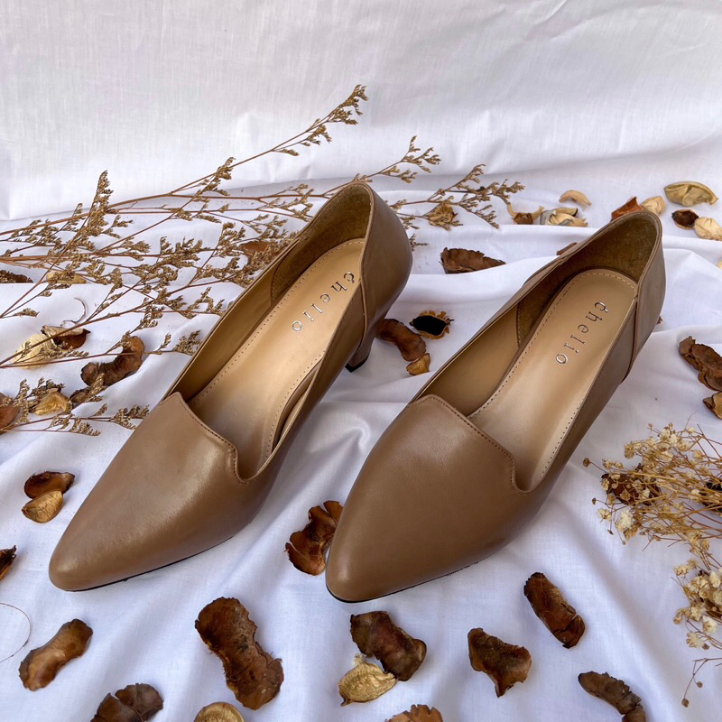 Beezy Buzzy Shoes - PHIA pantofel wanita heels 7cm