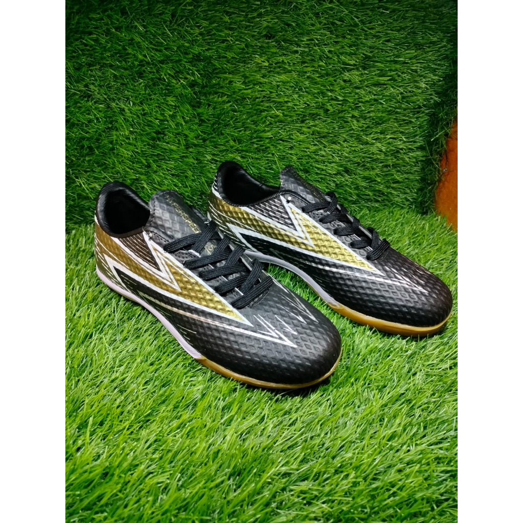 sepatu futsal junior Specs Hyperspeed hitamgold