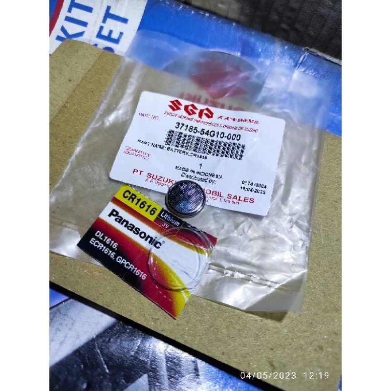Batere Kunci Remote CR1616 Semua Ertiga Original Suzuki