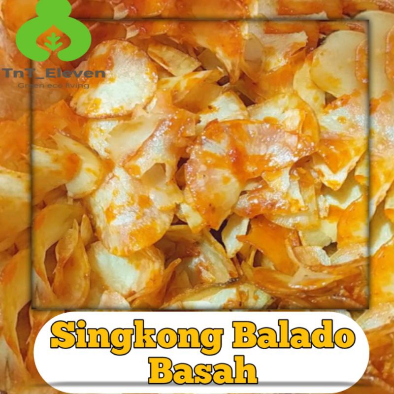 

Keripik Singkong Pedas Manis / Singkong Lengket/ Singkong Balado Basah (100gr)