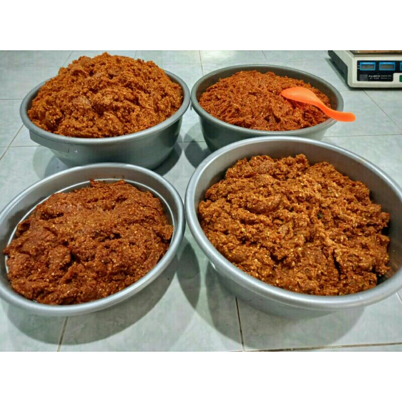 

sambel pecel/sambel sate khas ponorogo varian pedas 1/2 kg