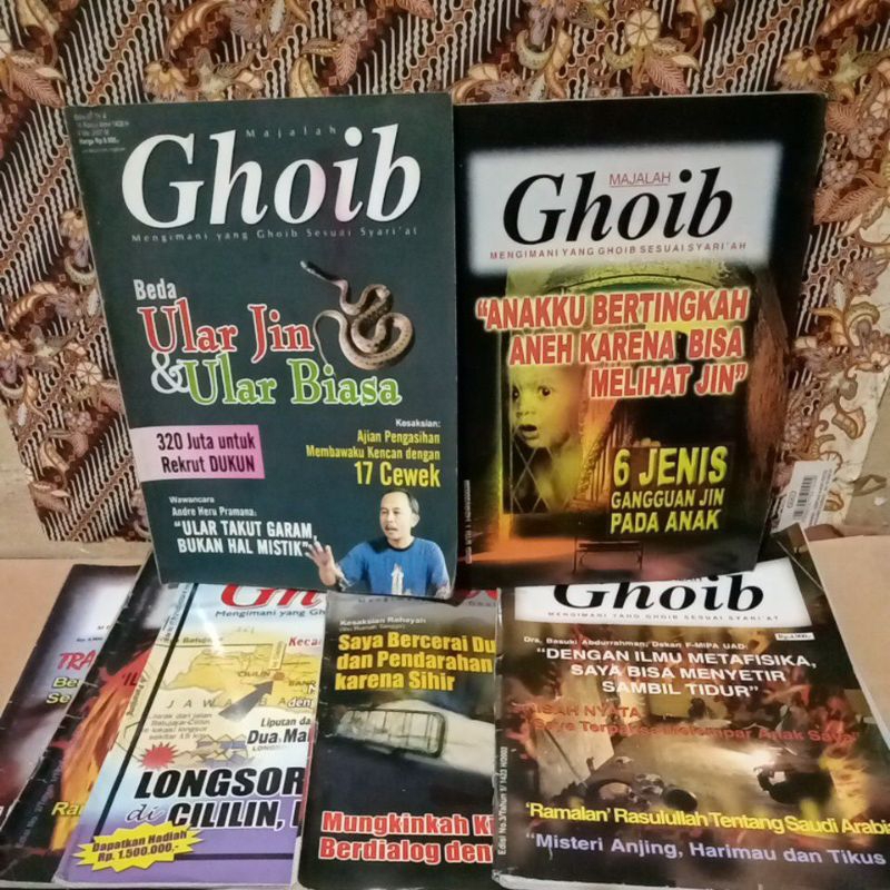 Majalah Ghoib ( Bekas)