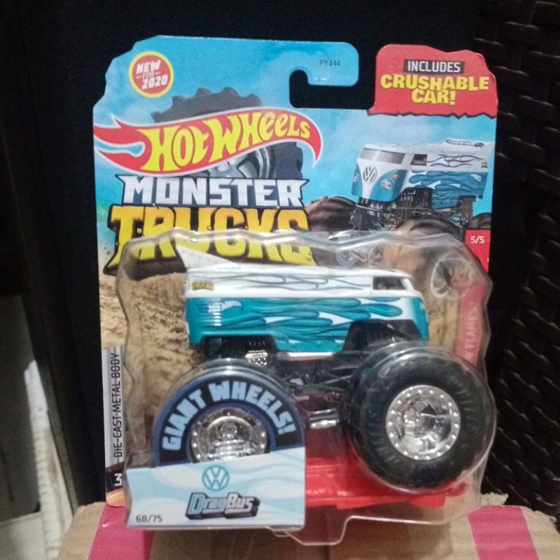 Hot Wheels Monster Trucks Drag Bus