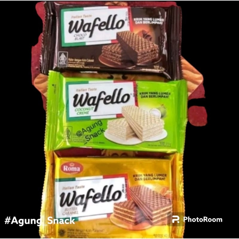 

Roma | Wafello Italian Taste ( 1pack | 10bks )@37.5gram