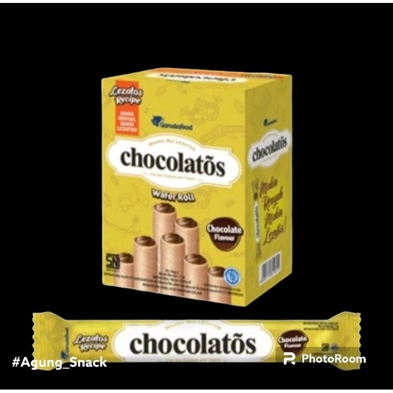 

Chocolatos Wafer Roll ( 1 Box Isi 24 Bungkus ) @ 7 Gram