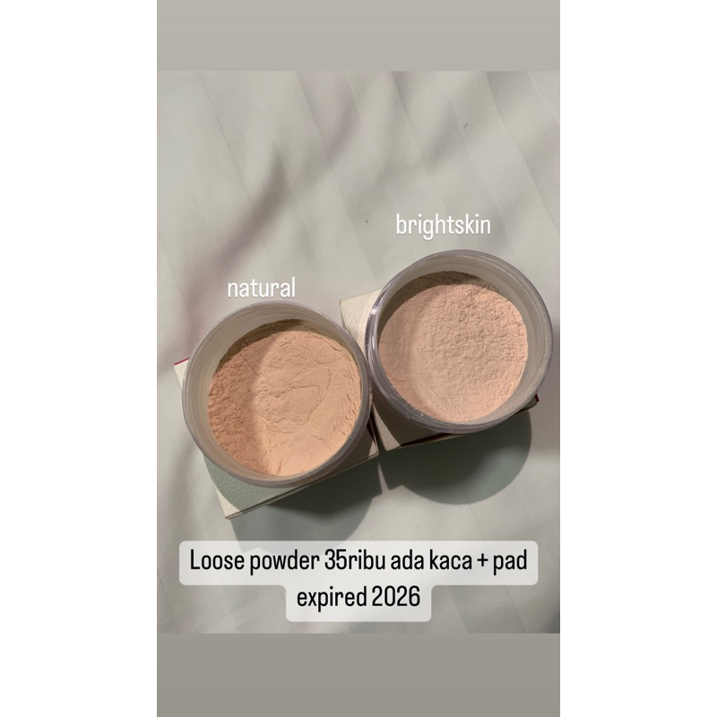 READY BKK KIRIM TGL 10 LOOSE POWDER / BEDAK TABUR / BEDAK PADAT / KOSMETIK MURAH / kosmetik bkk / gr