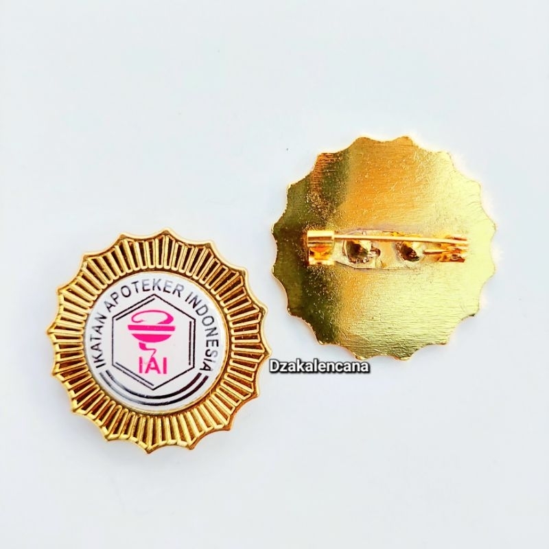 Pin Apoteker ~ Bros Apoteker Model Sinar Matahari