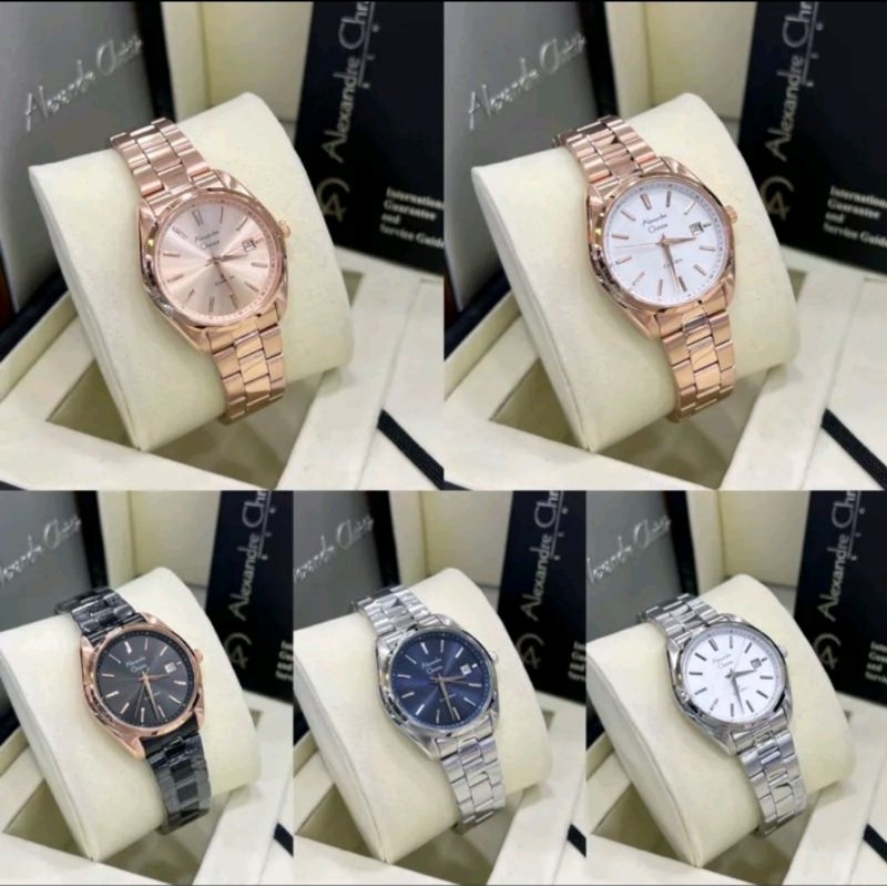 Jam Tangan Wanita Alexandre Christie Ac 8656 / Ac8656  Original