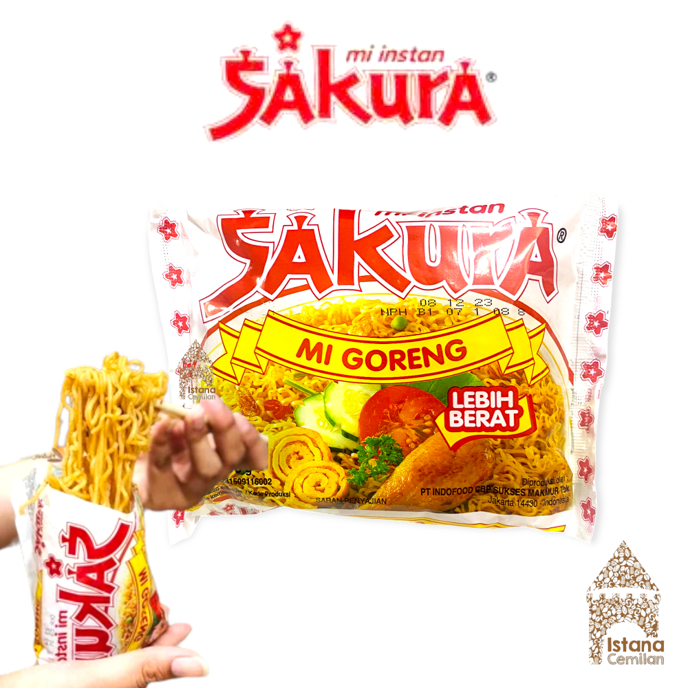 Mie Instan SAKURA Mi Goreng Jadul Viral 60 Gram