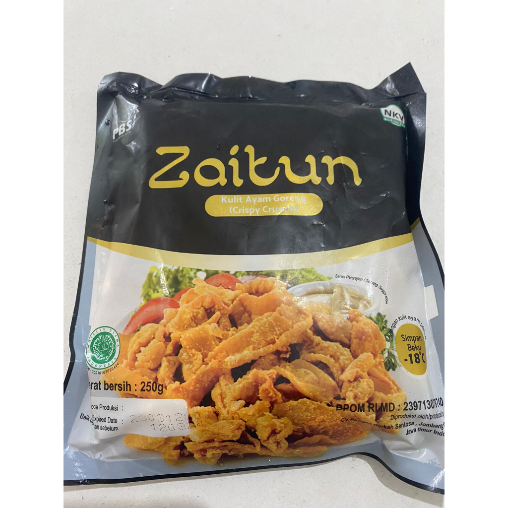 

Zaitun Kulit Ayam Crispy 250 gr