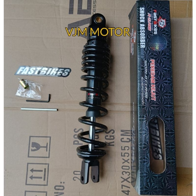 SHOCK matic Shockbreaker Model  Ktc Razor Mio beat Vario Scoopy Genio Lexy Fino All matic single Shock ukuran length 300/ Ukuram 330 mm Fastbikes