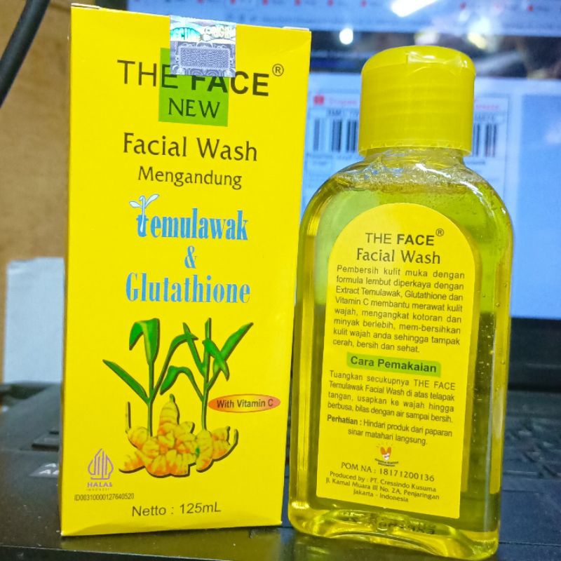 The Face Temulawak Facial Wash 125 ml