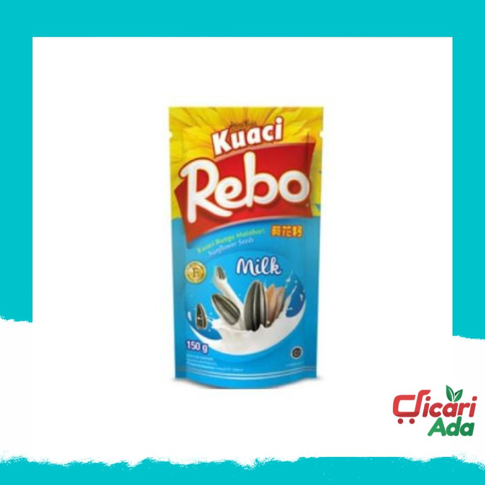 

Kuaci Biji Bunga Matahari Rebo Milk 150gram