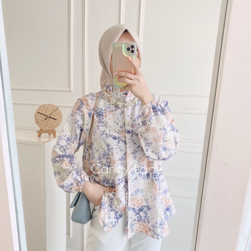 Runi Blouse By Candy Lady Blouse Wanita Motif Terbaru