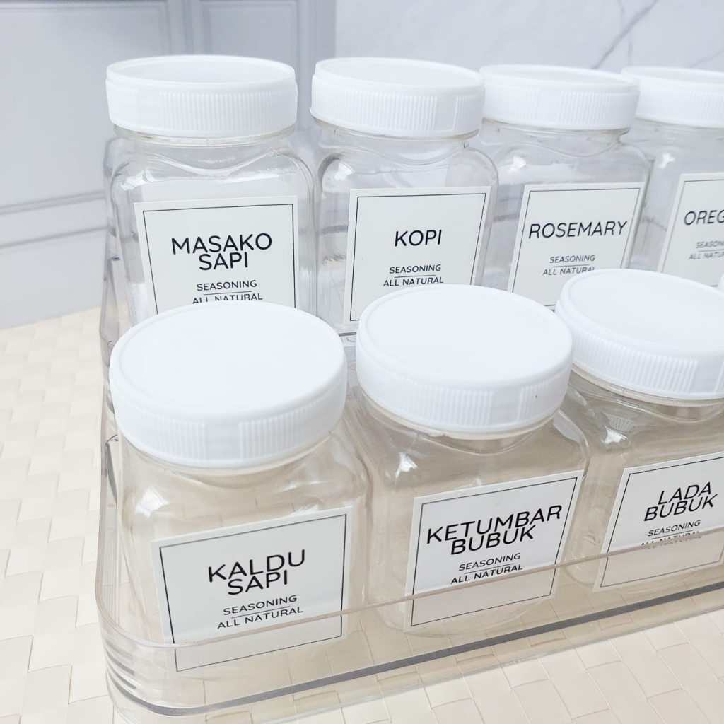 【GOGOMART】HA GRATIS SENDOK - Wadah Tempat Bumbu 200ml / Sambal Wadah Bumbu- 200ml - BUMBU HA