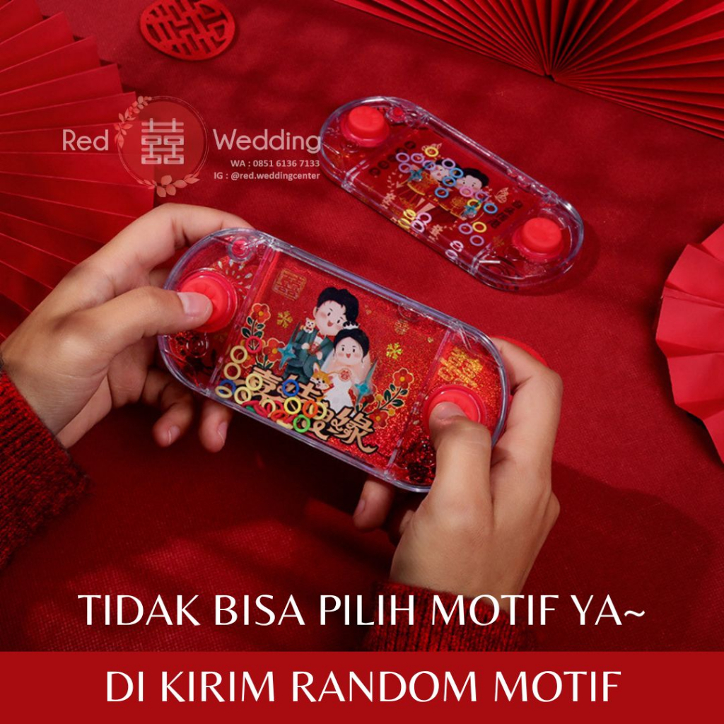 Mainan Air Jadul Wedding Water Game Permainan Accessoris Funny challenge Pengantin Groom Bride