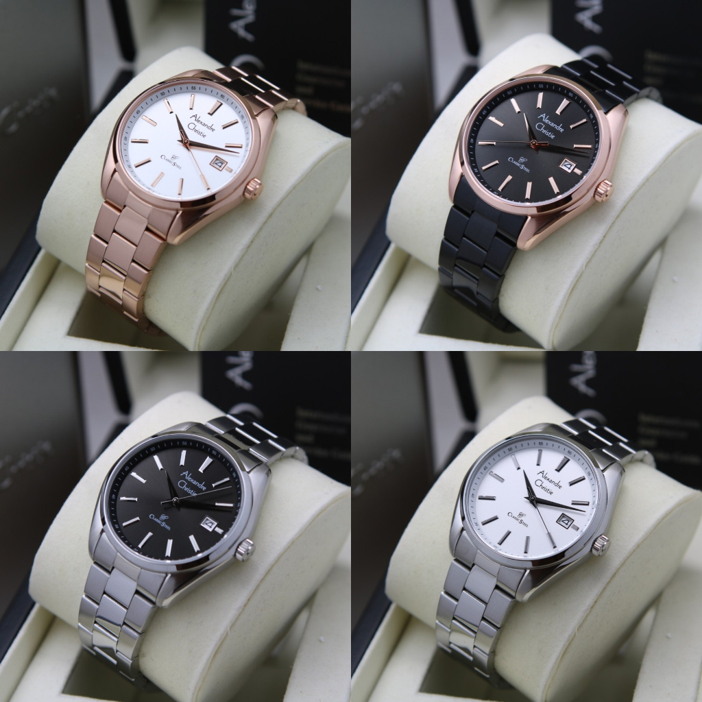 JAM TANGAN PRIA ALEXANDRE CHRISTIE 8656 AC8656 MDB ORIGINAL