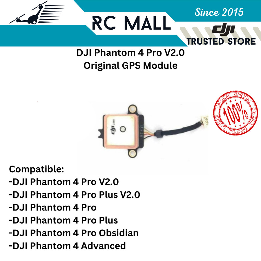 GPS Module DJI Phantom 4 Pro V2.0 IMU Compass Original DJI Phantom 4 Pro Obsidian DJI Phantom 4 Pro 