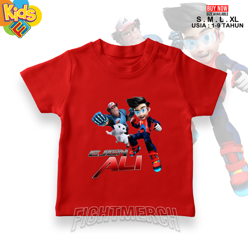 BAJU KAOS ANAK EJEN ALI KAOS ANAK LAKI LAKI PEREMPUAN