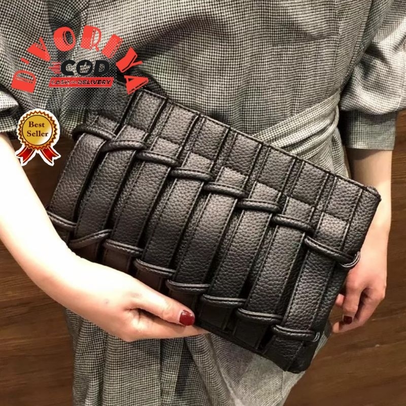 tas genggam top handle murah tas wanita cewe import premium pouch pria wanita sling bag