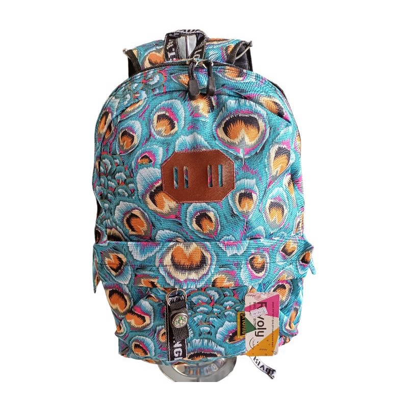 Tas Ransel Wanita Motif Full Print