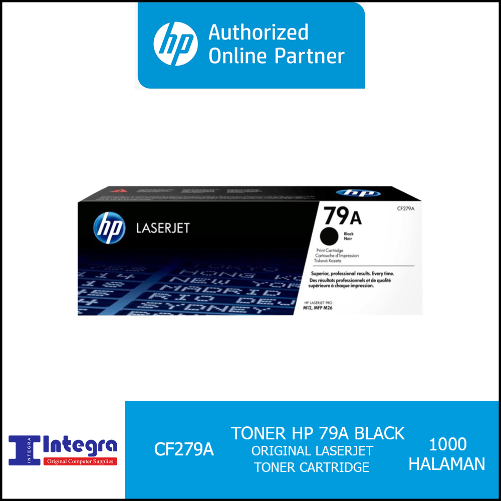 Toner HP 79A Black Original Laser Cartridge (CF279A)