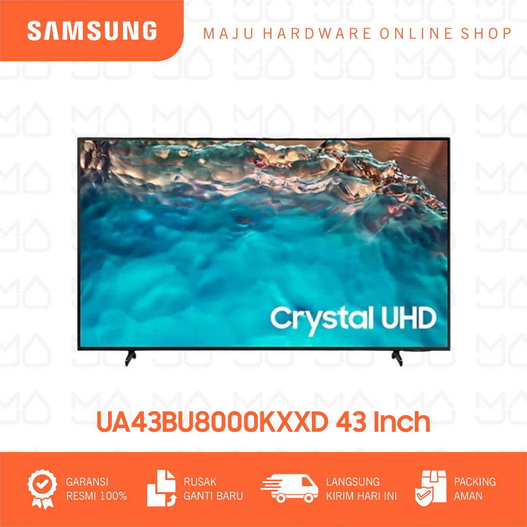 TV Smart Samsung UA43BU8000KXXD 43 inch