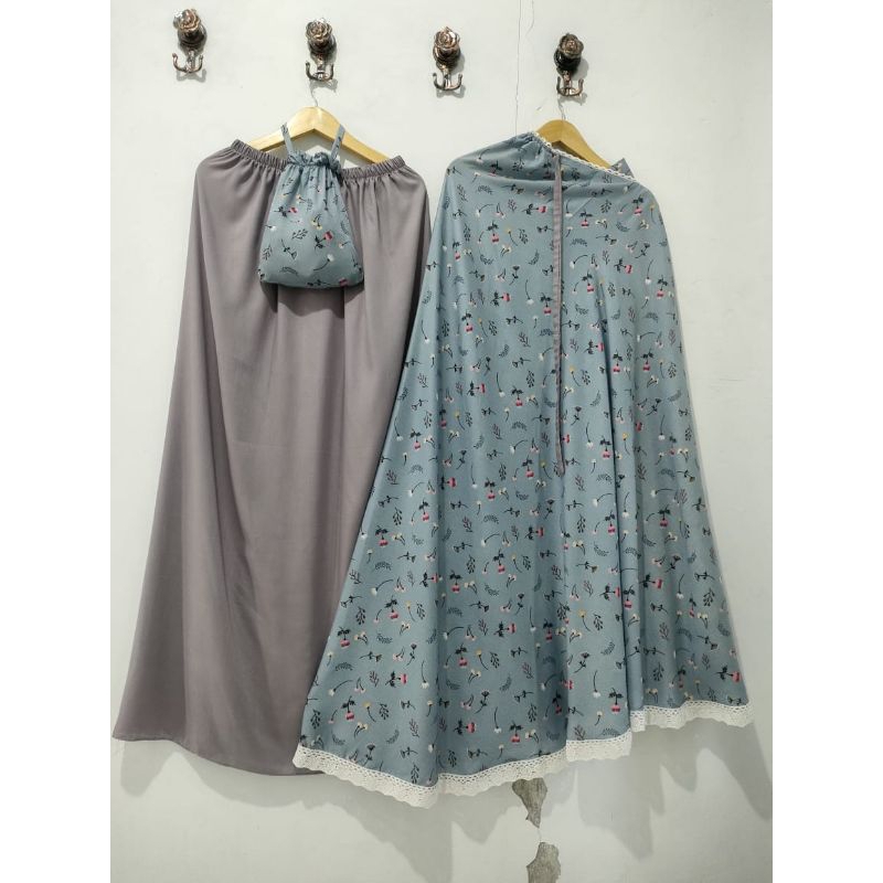 mukena rayon bunga mukena dewasa jumbo rayon motip ori mukena murah berkualitas adem nyaman