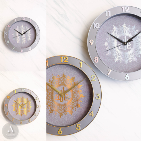 Jam Dinding Kaligrafi Besar/Jam Dinding tembok ukuran jumbo