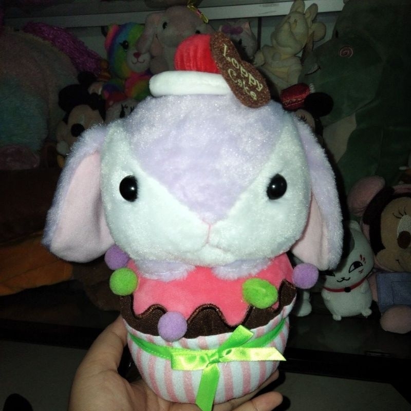 boneka kue cupcake kelinci rabbit loopy Lupi loppy Disney amuse