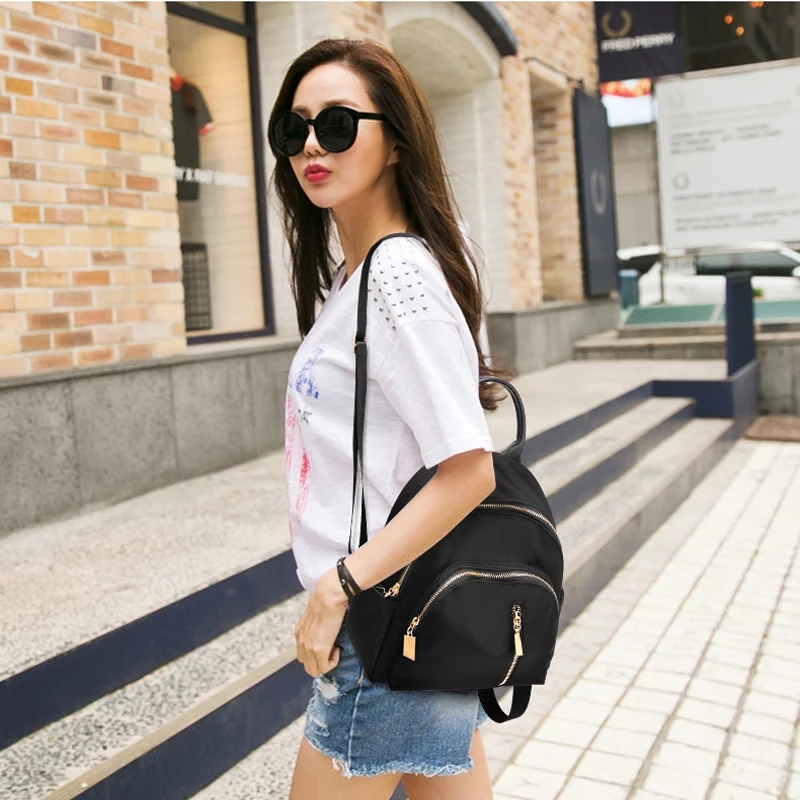 Tas Ransel Wanita Mini Korea Backpack Cewek Kecil Sekolah Fashion Bag Kekinian