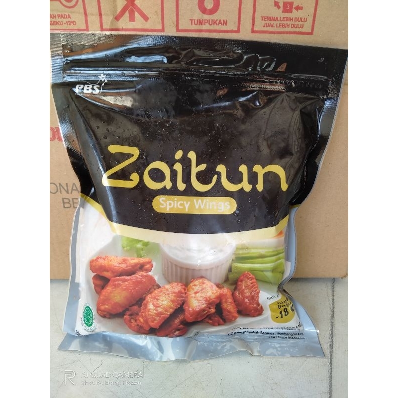 Zaitun Spicy Wings 500gr